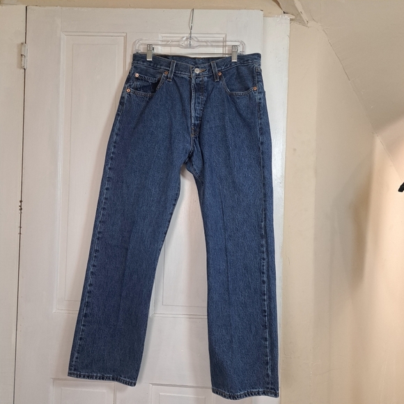 Levis 501 Made in Haiti Vintage Denim Jeans Pants W34 L30 - Picture 2 of 16